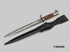 Germany, Heer. A Dress Bayonet, Staghorn Grip Variant by Carl Eickhorn, c. 1942