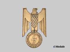 Germany, HJ. A Deutsches Jungvolk Trench Art Wall Eagle