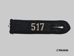 Germany, HJ. A Deutsches Jungvolk Bann 517 Shoulder Strap