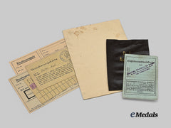 Germany, HJ. A Lot of Sports and Identity Documents for DJ and HJ Personnel