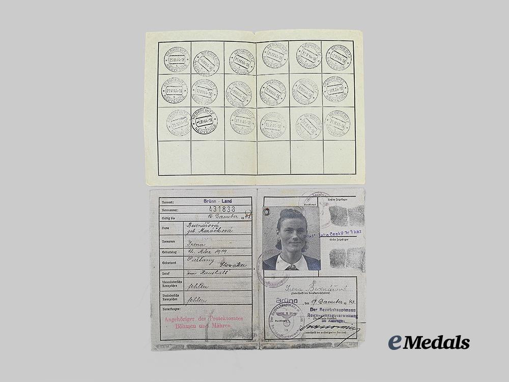 germany,_third_reich._a_lot_of_identity_documents_to_the_bednár_family,_protectorate_of_bohemia_and_moravia_e_medals__g608_15