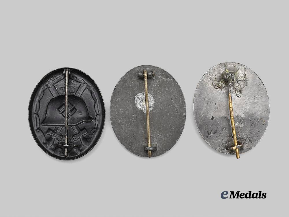 germany,_wehrmacht._a_mixed_lot_of_wound_badges,_all_grades_e_medals__g60913_3