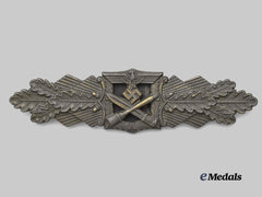 Germany, Wehrmacht. A Close Combat Clasp, Bronze Grade, by Steinhauer & Lück