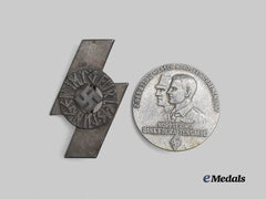 Germany, HJ. A Pair of Badges