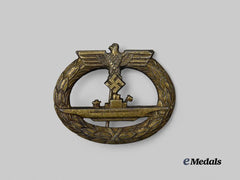 Germany, Kriegsmarine. A U-Boat War Badge, by E. Ferdinand Wiedmann