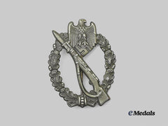 Germany, Heer. An Infantry Assault Badge, Silver Grade, by Gebrüder Wegerhoff