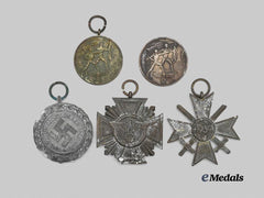 Germany, Third Reich. A Mixed Lot of Awards for Military and Civil Service, Ground-Dug Examples