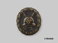 Germany, Wehrmacht. A Black Grade Wound Badge, First Pattern