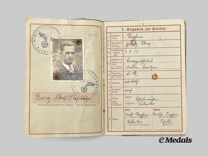 germany,_heer._a_wehrpaß_to_georg_stephan,_yugoslavia,_eastern_front,_and_battle_of_berlin_e_medals__g61000_3