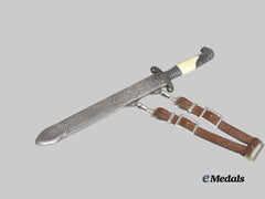 Germany, RAD. A Model 1937 Leader’s Hewer, with Hanger, by E. & F. Hörster
