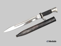 Germany, Luftwaffe. A Commemorative Service Bayonet, with Engraving, by Gustav Spitzer