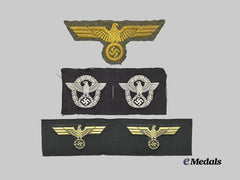 Germany, Third Reich. A Mixed Lot of Eagle Insignia