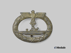 Germany, Kriegsmarine. A U-Boat Badge, Refurbished Example, by Förster & Barth