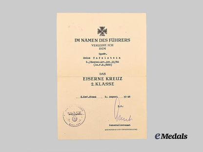 germany,_heer._a_lot_of_award_documents_to_obergefreiter_heinz_tafelstein,_raupenschlepper_ost_e_medals__g61066_3