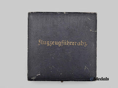 Germany, Luftwaffe. A Case for a Pilot’s Badge, Early- to Mid-War Example