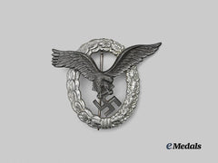Germany, Luftwaffe. A Pilot’s Badge, Type 4, by Friedrich Linden