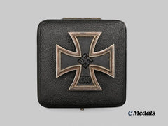 Germany, Wehrmacht. A 1939 Iron Cross I Class, with Case, by Paul Meybauer