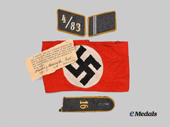 Germany, Third Reich. A Mixed Lot of Insignia, US Serviceman Retrieval