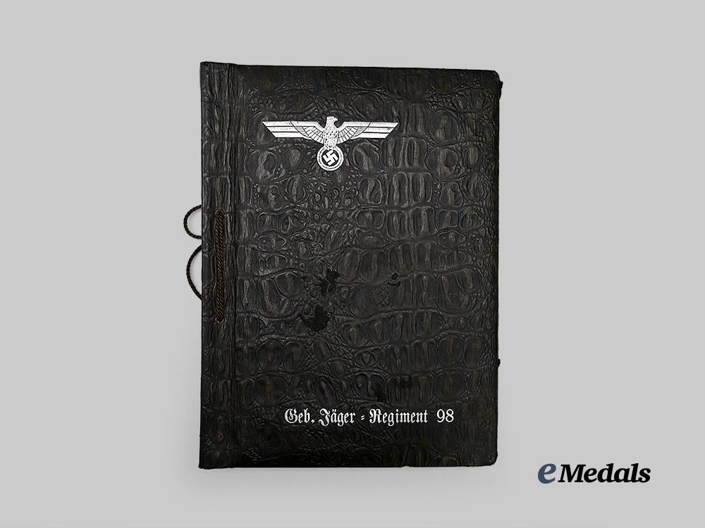 germany,_heer._a_private_wartime_photos_album_with_documents_to_andreas_lamminger,_gebirgs-_jäger-_regiment98_e_medals__g61117_2