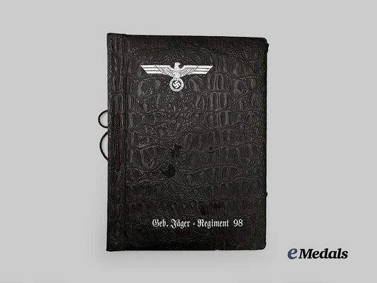 germany,_heer._a_private_wartime_photos_album_with_documents_to_andreas_lamminger,_gebirgs-_jäger-_regiment98_e_medals__g61117_2
