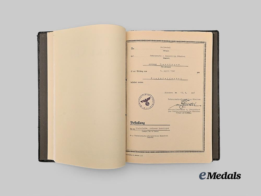 germany,_heer._a_private_wartime_photos_album_with_documents_to_andreas_lamminger,_gebirgs-_jäger-_regiment98_e_medals__g61117_5