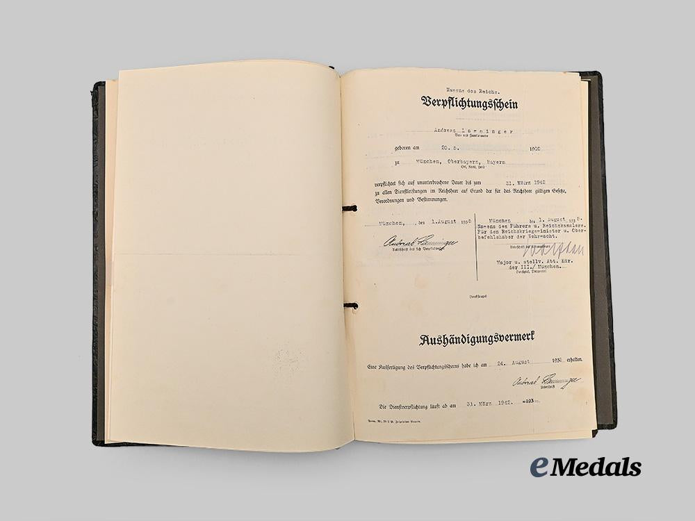 germany,_heer._a_private_wartime_photos_album_with_documents_to_andreas_lamminger,_gebirgs-_jäger-_regiment98_e_medals__g61117_9