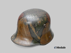 Germany, Imperial. A Model 1916 Heer Camouflage Stahlhelm