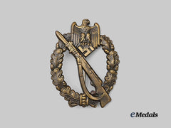 Germany, Wehrmacht. An Infantry Assault Badge, Bronze Grade, by Josef Feix & Söhne