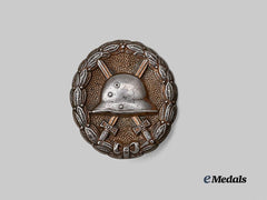 Germany, Imperial. A Silver Grade Wound Badge, Screwback Version