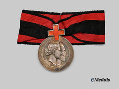 Württemberg, Kingdom. A Karl-Olga Medal for Merit in the Red Cross, Silver Grade