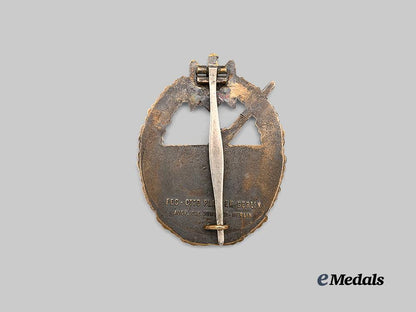 germany,_kriegsmarine._a_coastal_artillery_war_badge,_refurbished_example,_by_c._e._juncker_e_medals__g61205_3