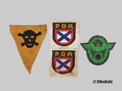 Germany, Third Reich. A Mixed Lot of Cloth Insignia