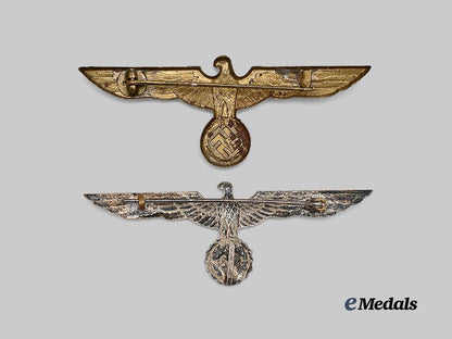 germany,_heer._a_pair_of_summer_tunic_breast_eagles,_officer_and_general_ranks_e_medals__g61209_2