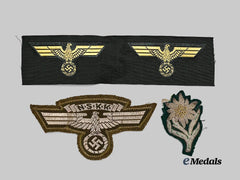Germany, Third Reich. A Mixed Lot of Cloth Insignia