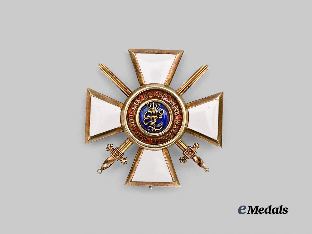 oldenburg,_grand_duchy._a_rare_house_and_merit_order_of_peter_friedrich_ludwig,_officer's_cross_with_swords,_by_knauer_e_medals__g61216_2