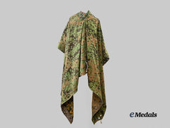 Germany, SS. A Waffen-SS Oak Leaf B Pattern Reversible Zeltbahn