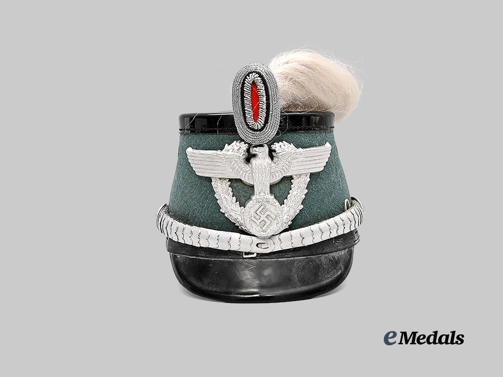germany,_ordnungspolizei._a_schutzpolizei_shako_for_officer_ranks,_with_parade_plume_e_medals__g61236_2