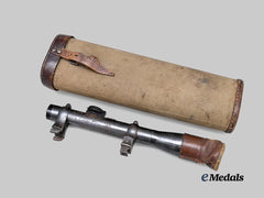 Germany, Imperial. A G98 Sniper Scope, with Case, by Dr. Walter Gerard