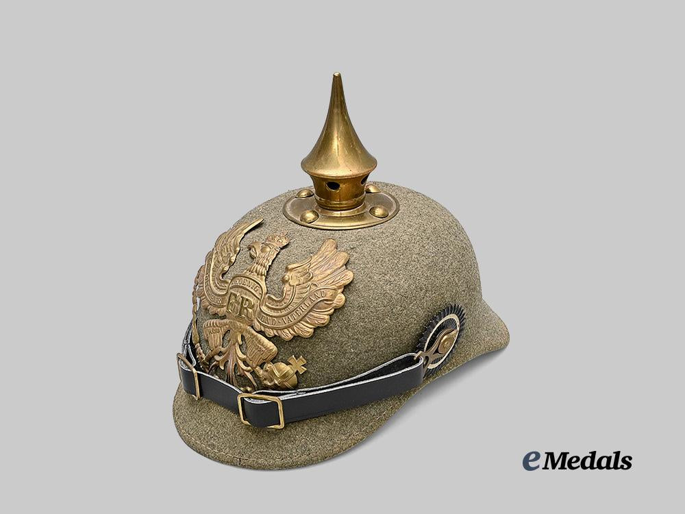 germany,_imperial._a_prussian_infantry_rolled_edge_felt_ersatz_pickelhaube_e_medals__g61244_3