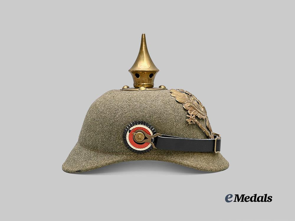 germany,_imperial._a_prussian_infantry_rolled_edge_felt_ersatz_pickelhaube_e_medals__g61244_5