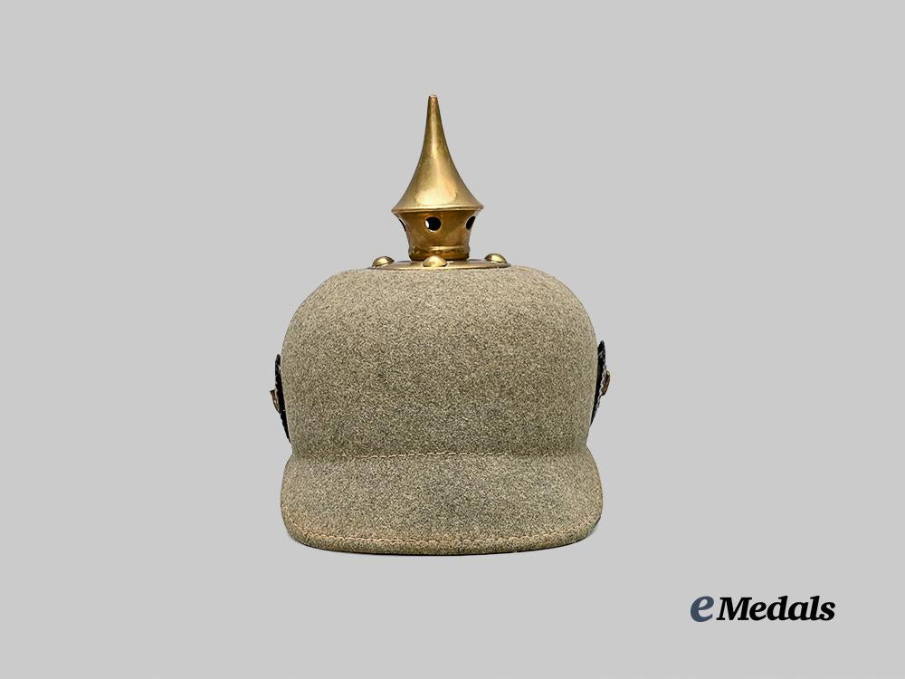 germany,_imperial._a_prussian_infantry_rolled_edge_felt_ersatz_pickelhaube_e_medals__g61244_7