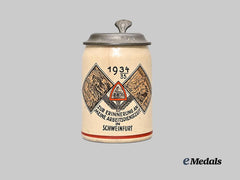 Germany, RAD. A 1934-45 Commemorative Service Stein, Owner- and Unit-Attributed Example
