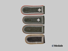 Germany, Wehrmacht. A Mixed Lot of Shoulder Straps for NCO Ranks