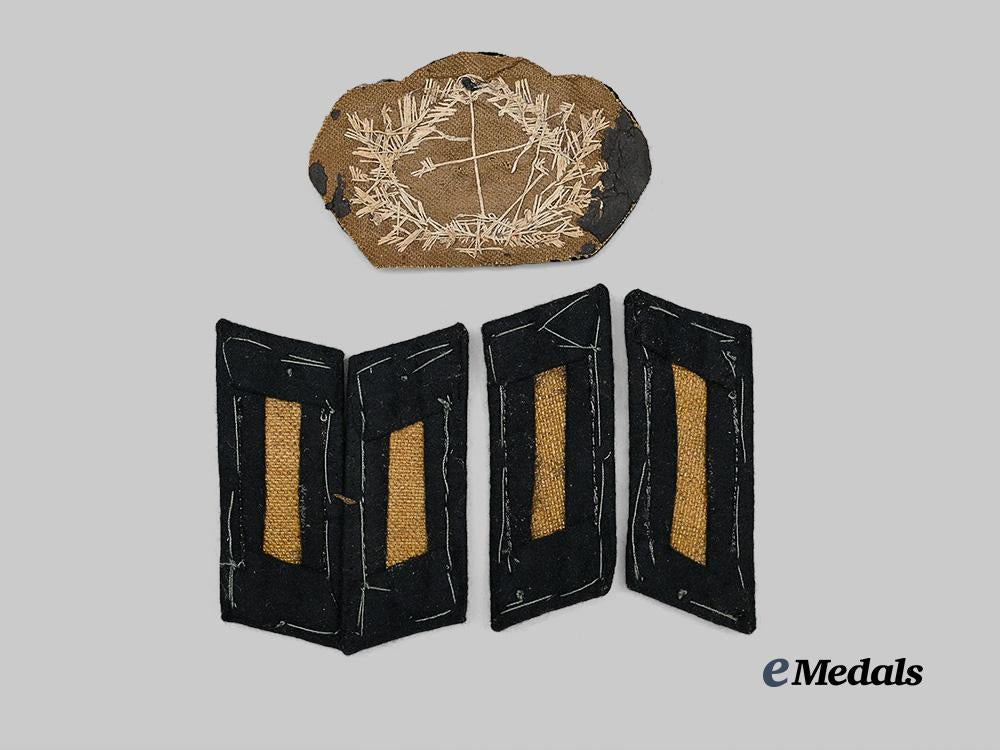Germany, Heer. A Mixed Lot of Cloth Insignia for Enlisted and Officer ...