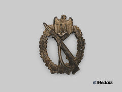 Germany, Wehrmacht. An Infantry Assault Badge, Silver Grade, by Fritz Zimmermann