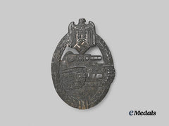 Germany, Wehrmacht. A Panzer Assault Badge, Silver Grade, by Rudolf Richter