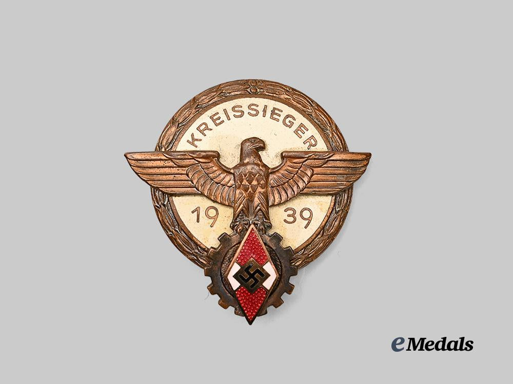 germany,_h_j._a1939_national_trade_competition_victor’s_badge,_bronze_grade,_by_hermann_aurich_e_medals__g61306_2