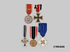 Germany, Third Reich. A Mixed Lot of Awards for Military and Civil Service