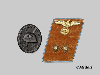 germany,_third_reich._a_black_grade_wound_badge,_with_political_leader_collar_tab_e_medals__g61316_2