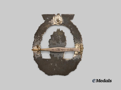 germany,_kriegsmarine._a_minesweeper_war_badge,_modified_for_postwar_wear,_type4_by_wilhelm_deumer_e_medals__g61327_3